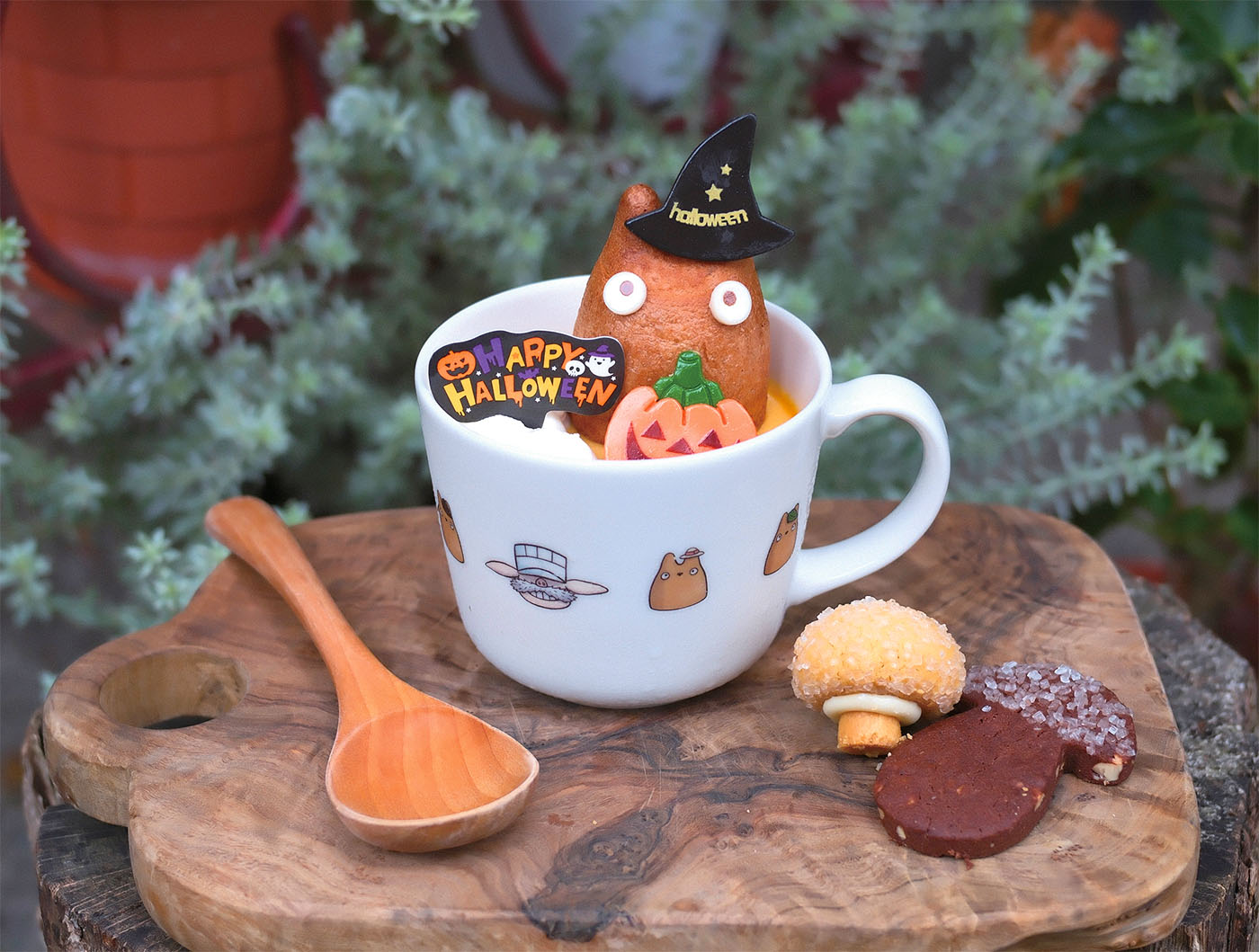 トトロのパンプキンプリン（ハロウィン）