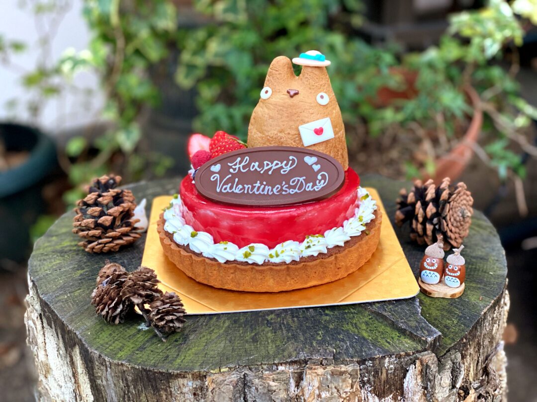 トトロのいちごムースタルト（バレンタイン）