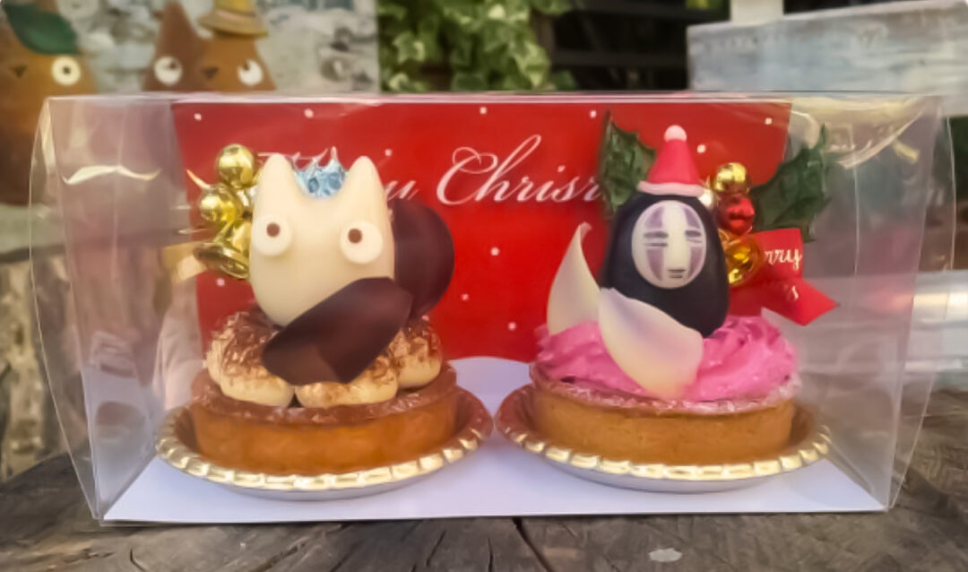 トトロとカオナシのミニタルト（クリスマス）