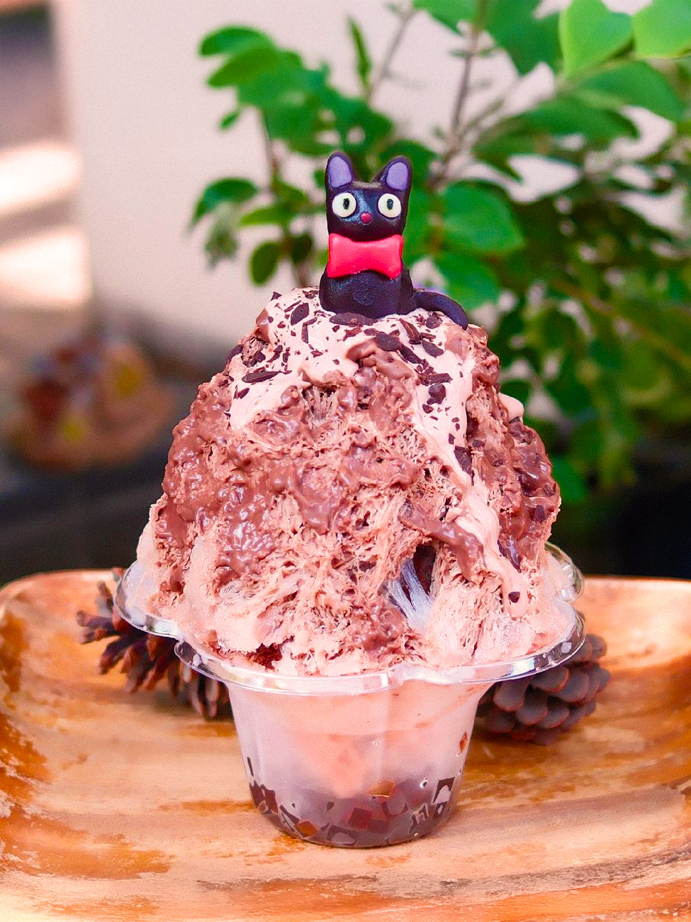 かき氷 – チョコ（ジジ）