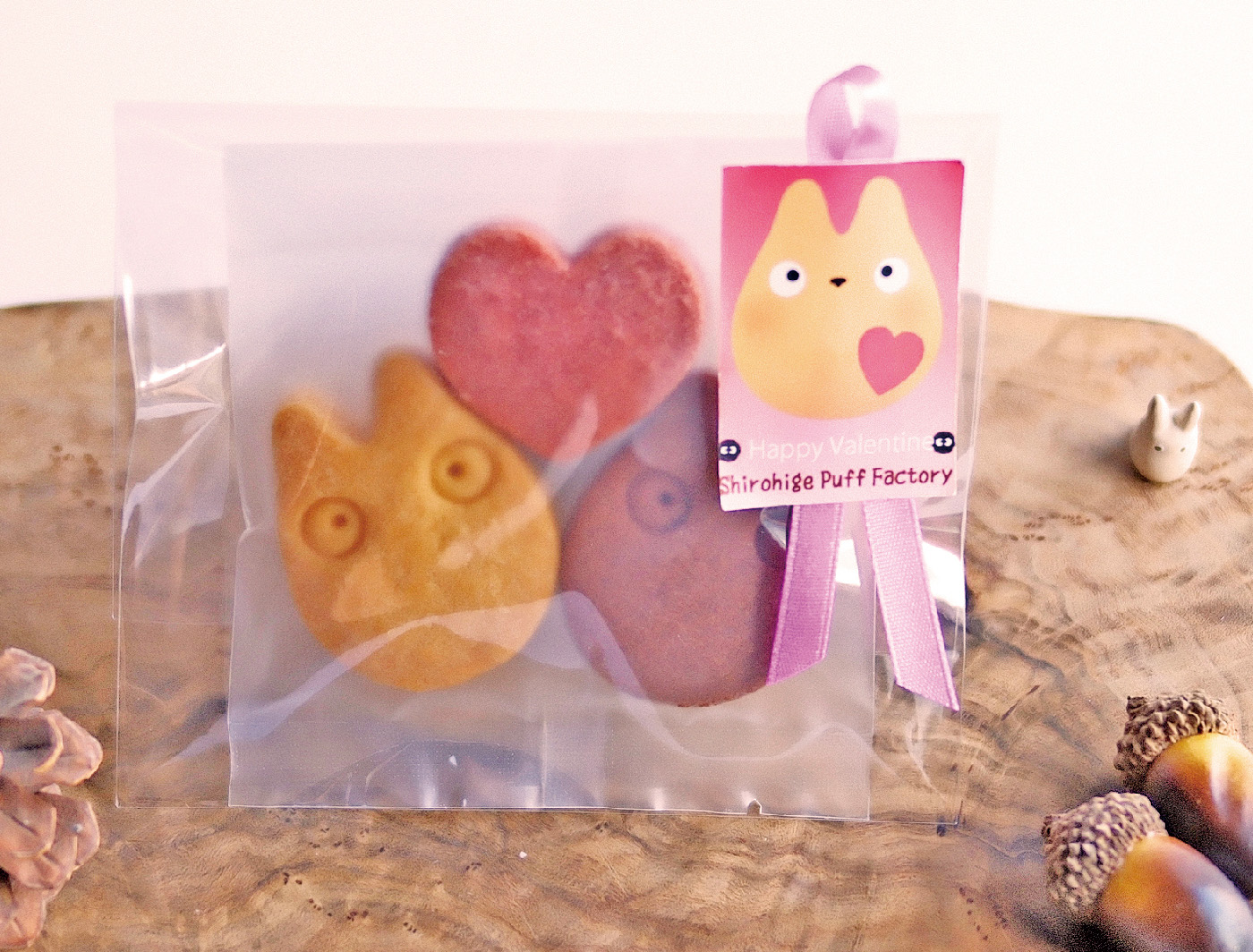 なかよしトトロとハート（ホワイトデー）