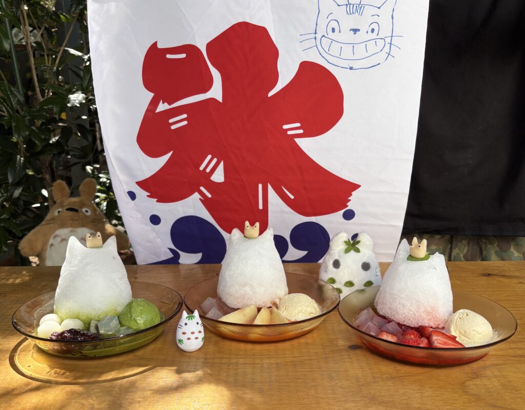 今年もやります！白髭のシュークリーム工房のかき氷 - 白髭の
